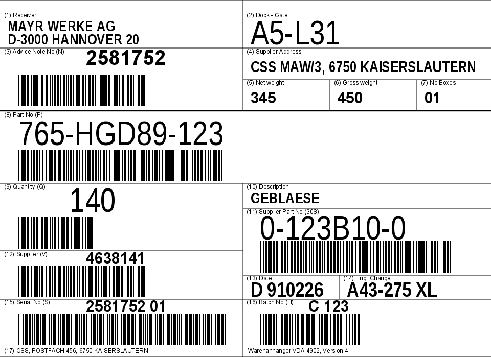 VDA 4902 V4 (English)